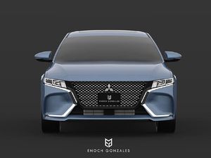 Setuju Gak, Desain Mitsubishi Galant Ini Keren?