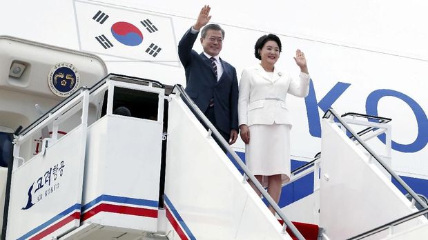 Blusukan Hingga Propaganda, 5 Hal Unik KTT Moon-Kim Jong-un