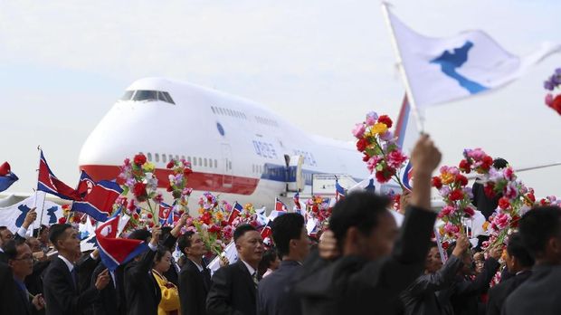 Blusukan Hingga Propaganda, 5 Hal Unik KTT Moon-Kim Jong-un
