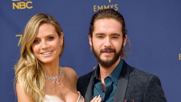 Heidi Klum Mesra dengan Pacarnya yang 17 Tahun Lebih Muda di Emmy Awards