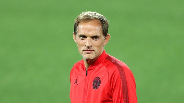 Pelatih Paris Saint-Germain, Thomas Tuchel, membenarkan kalau Neymar memang ingin hengkang (Foto: Mark Robinson/Getty Images)