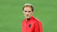Thomas Tuchel memimpin langsung anak didiknya dalam kunjungan ke Anfield itu (Mark Robinson/Getty Images)