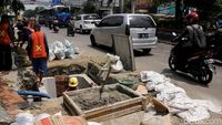 Ini Dia Galian yang Bikin Jalan Daan Mogot Macet
