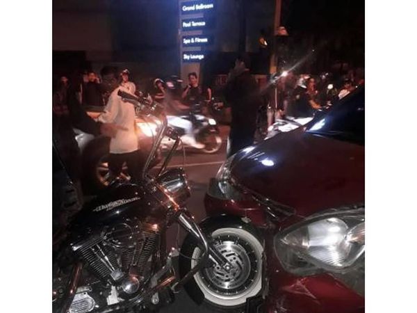 Ini Jalan Verboden yang Diterobos Avanza Hingga Tabrakan dengan Moge