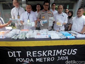 Polda Metro Jaya Sita 15.367 Obat Palsu dan Ilegal