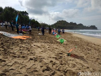 Foto: Serunya Malang Beach Festival 2018