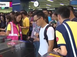 Kekacauan di Kereta Bawah Tanah Hong Kong