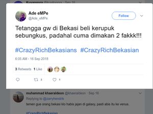 Kocak! Gaya Makan Orang Bekasi dari #crazyrichbekasian