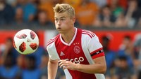 Matthijs de Ligt bisa menjadi bek yang bersinar di Liga Champions musim ini meski usia masih 19 tahun, dia selalu menjadi pilihan utama di tim sejak musim lalu. (Foto: David Rogers/Getty Images)