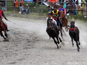 Foto Aksi Keren Para Joki Muda dari Gayo