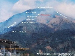 Diguyur Hujan, Kebakaran di Gunung Sumbing Akhirnya Padam