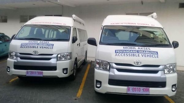 Mobil Akses Penyandang Disabilitas untuk Atlet Asian Para Games