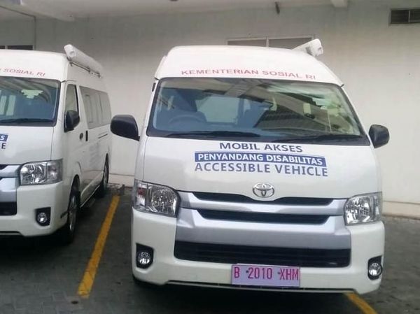 Mobil Akses Penyandang Disabilitas untuk Atlet Asian Para Games