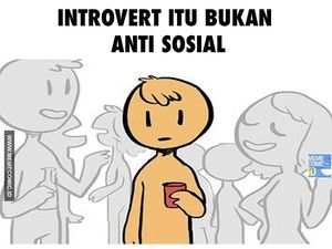 Komik Kocak Ramaikan Ku Kira Aku Introvert, Perasaan Kamu Terwakili?