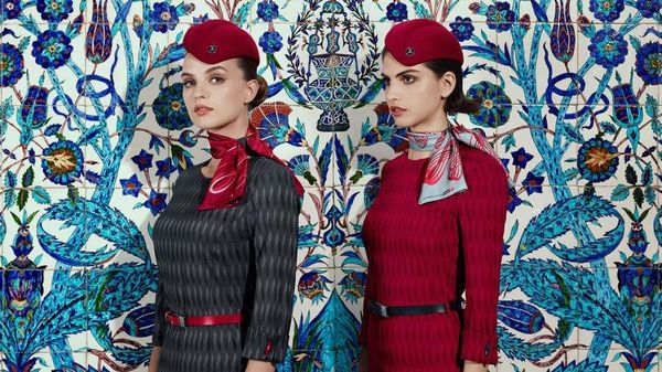 Potret Seragam Terbaru Pramugari Turkish Airlines