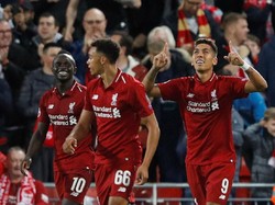 Firmino padahal main sebagai pengganti mengingat dia baru saja mengalami cedera mata di laga kontra Tottenham Hotspur. Firmino sudah terlibat gol dan assist di lima dari enam pertandingan Si Merah musim ini (Phil Noble/Reuters)
