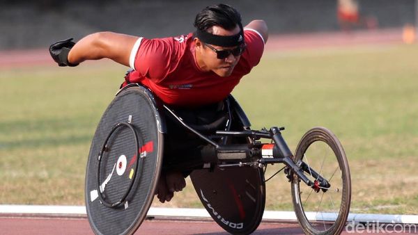 Terkendala Alat, Atlet Difabel Cabang Atletik Tetap Berlatih