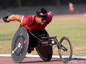 Terkendala Alat, Atlet Difabel Cabang Atletik Tetap Berlatih