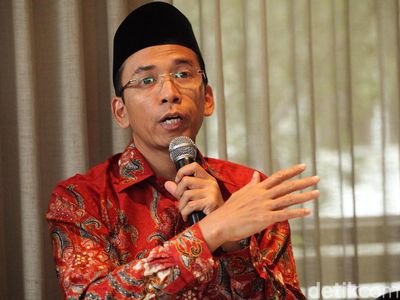 Ekspresi TGB Bantah Tudingan Terima Gratifikasi Divestasi Newmont
