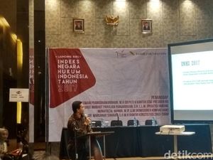 ILR: Indeks Negara Hukum RI Tahun 2017 Naik, tapi Ada Catatan