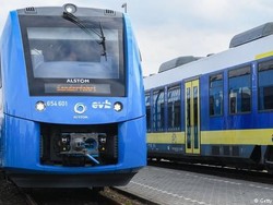 Kereta Hidrogen Pertama di Dunia Meluncur di Jerman