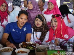 Sandiaga Temui Ibu yang Tercebur ke Sungai Kapuas Saat Sambut Dirinya