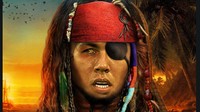 Firmino menjadi sosok bajak laut seperti Jack Sparrow (ist.)