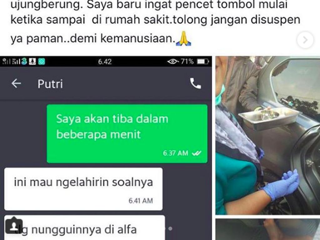T.O.P B.G.T! Kisah Driver Online Bantu Penumpang yang Mau Melahirkan T.O.P B.G.T! Kisah Driver Online Bantu Penumpang yang Mau Melahirkan
