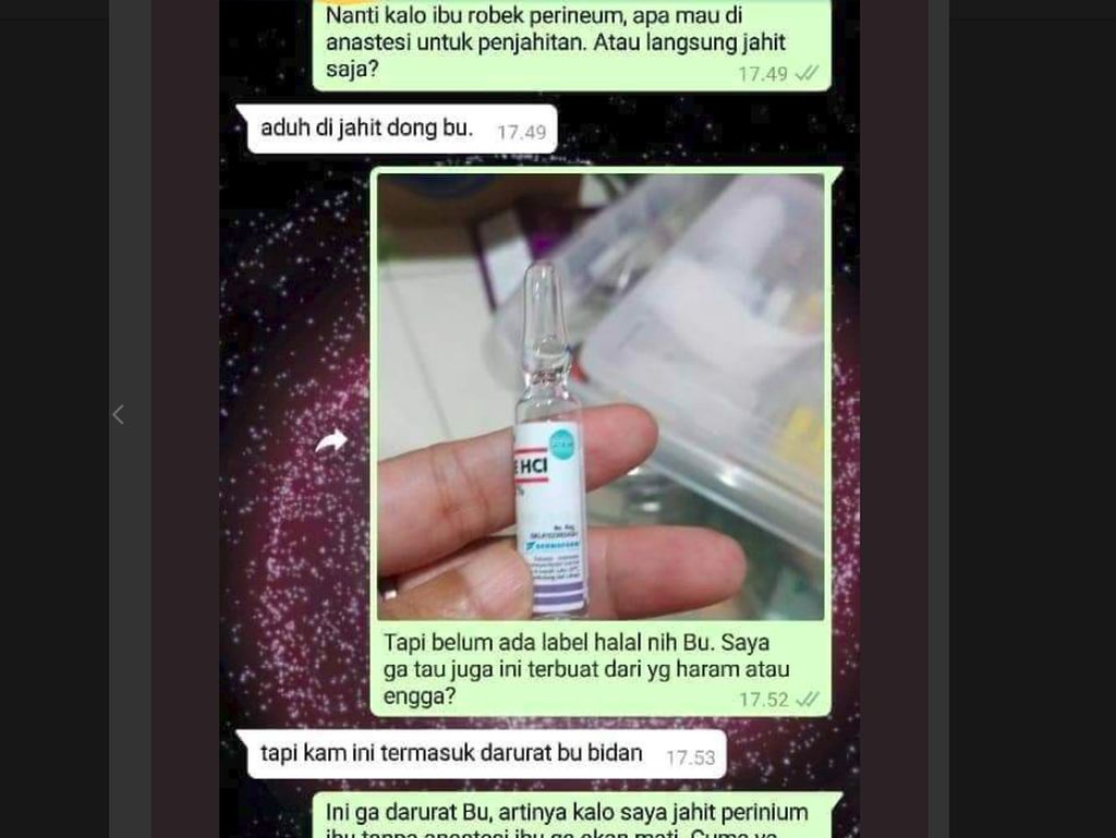 Viral Percakapan Bidan Ngegas dengan Ibu yang Menolak Vaksin Viral Percakapan Bidan Ngegas dengan Ibu yang Menolak Vaksin
