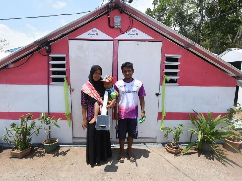 Ini Dia Rumah Transisi untuk Korban Gempa Lombok