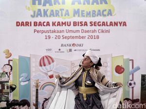 Melihat Perayaan Hari Anak Membaca di Taman Ismail Marzuki