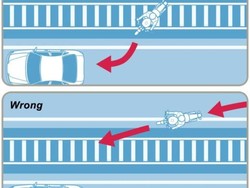 Cara Aman Menyeberangi Rel Kereta Api Agar Motor Tidak Tergelincir