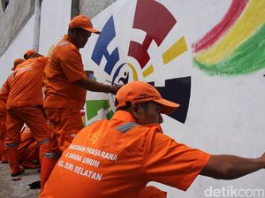 Mural Asian Para Games Mulai Digarap