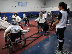 Intip Tempat Latihan Cabor Anggar Kursi Roda Intip Tempat Latihan Cabor Anggar Kursi Roda