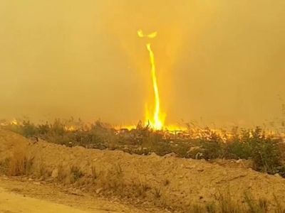 Ngeri! Ada Tornado Api di Kebakaran Lahan Kanada