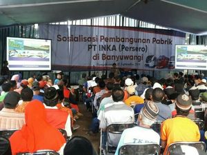 Mau Bangun Pabrik Rp 1,6 T, INKA Sosialisasi ke Warga Banyuwangi