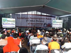 PT INKA Sosialisasi Pabrik Kereta yang Akan Dibangun di Banyuwangi