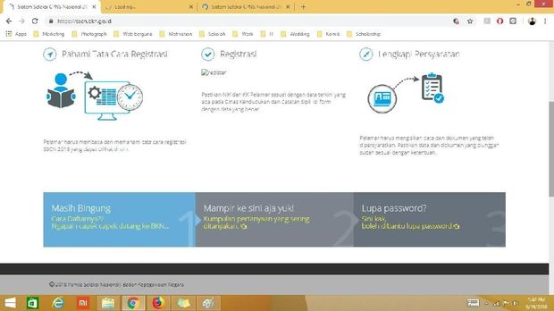 Pengalaman Berjuang Menembus Situs Sscn Pendaftaran Cpns