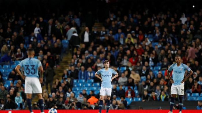 Manchester City kalah di empat laga terakhirnya di Liga Champions (Darren Staples/Reuters) Manchester City kalah di empat laga terakhirnya di Liga Champions (Darren Staples/Reuters)