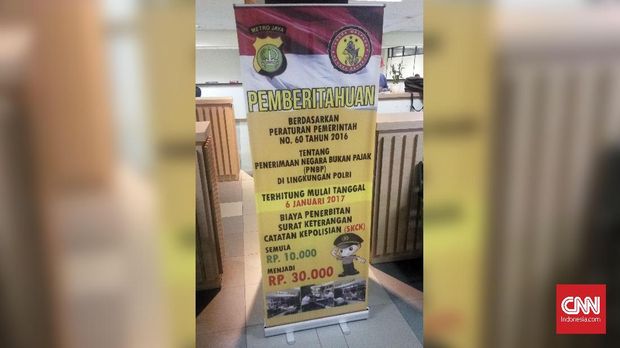 Informasi soal biaya SKCK.