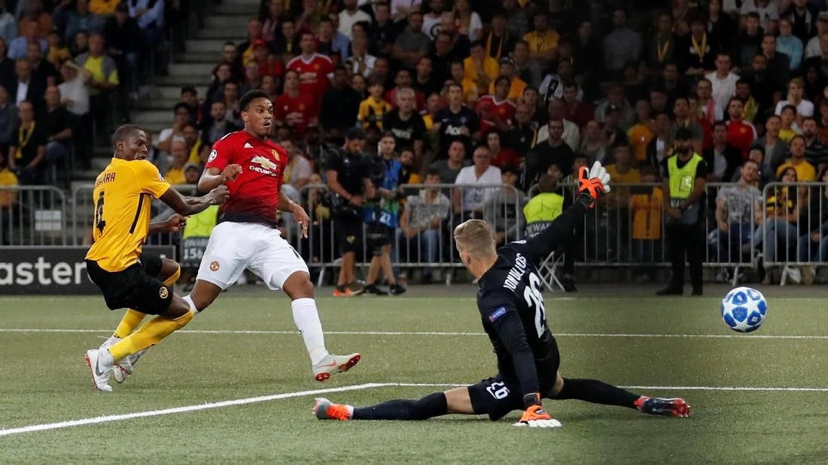 Rekor Mancheser United melawan klub Swiss di kompetisi Eropa. (Foto: Reuters)