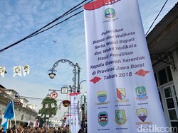 Ups, Lambang Kabupaten Bandung Barat di Acara Pelantikan Salah