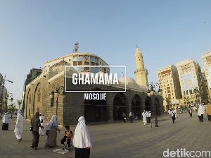 Melihat Masjid Al Ghamamah, Tempat Rasulullah SAW Salat Id Melihat Masjid Al Ghamamah, Tempat Rasulullah SAW Salat Id