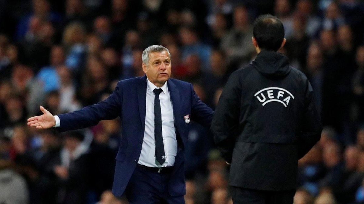 Lyon menang 2-1 atas Manchester City di matchday 1 Liga Champions. (Foto: Phil Noble/REUTERS)