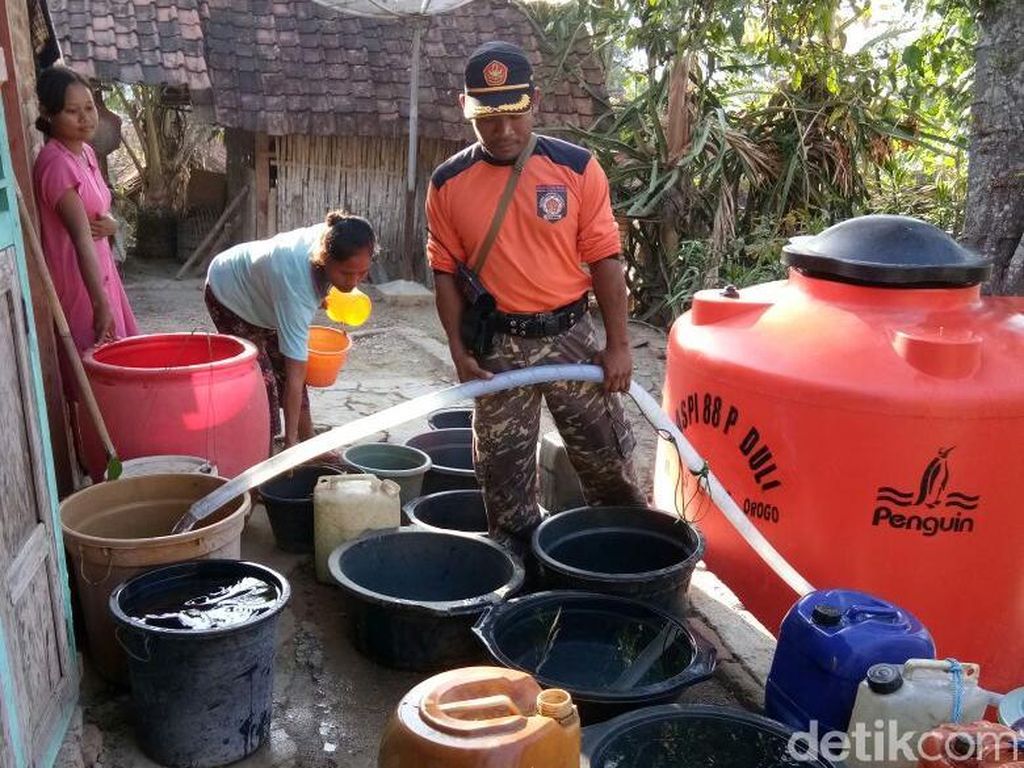 Musim Hujan Tiba, 11 Titik di 4 Kecamatan Ponorogo Masih Kekeringan Musim Hujan Tiba, 11 Titik di 4 Kecamatan Ponorogo Masih Kekeringan