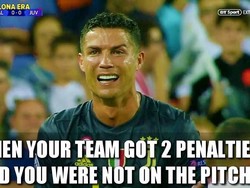 Setelah kehilangan Ronaldo, Juventus dapat dua penalti. Ronaldo kira-kira sedih tidak, ya? (Foto: Instagram)