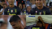 Sesulit apapun itu, tolong jangan nangis, Ronaldo. (Foto: Instagram)