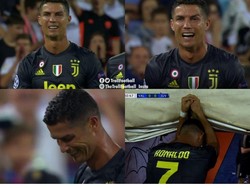 Sesulit apapun itu, tolong jangan nangis, Ronaldo. (Foto: Instagram)