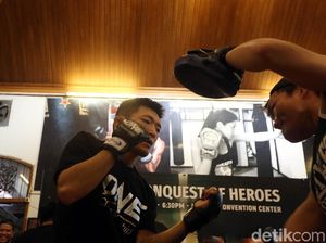 Jelang Duel di ONE Championship, Naito dan Pacio Gelar Latihan Terbuka