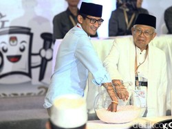 Indo Barometer: 3 Survei Tunjukkan Maruf Amin Ungguli Sandiaga